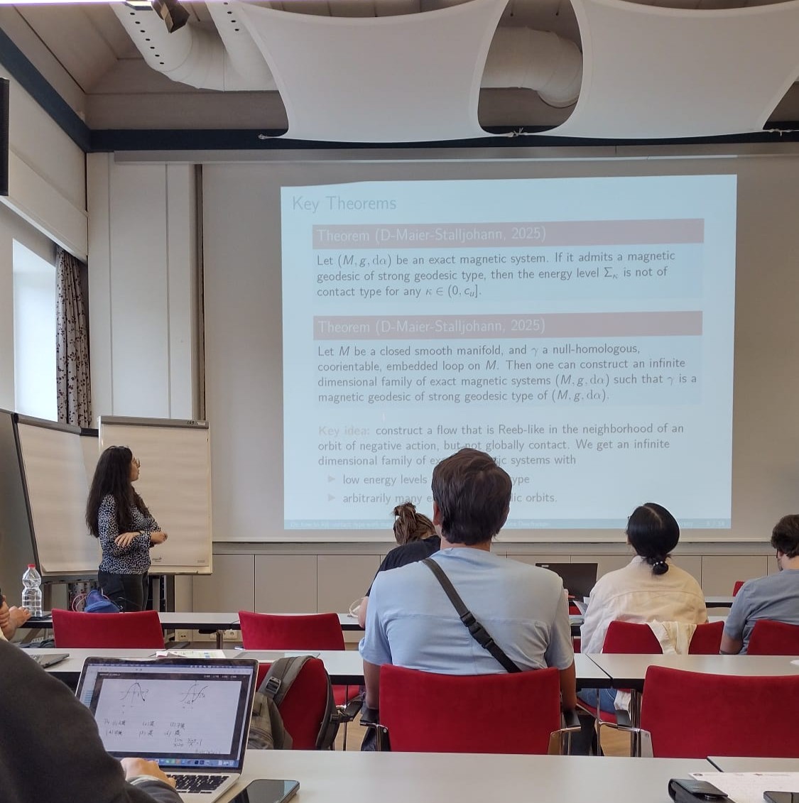 Presenting at the Summer School in Dynamical Systems